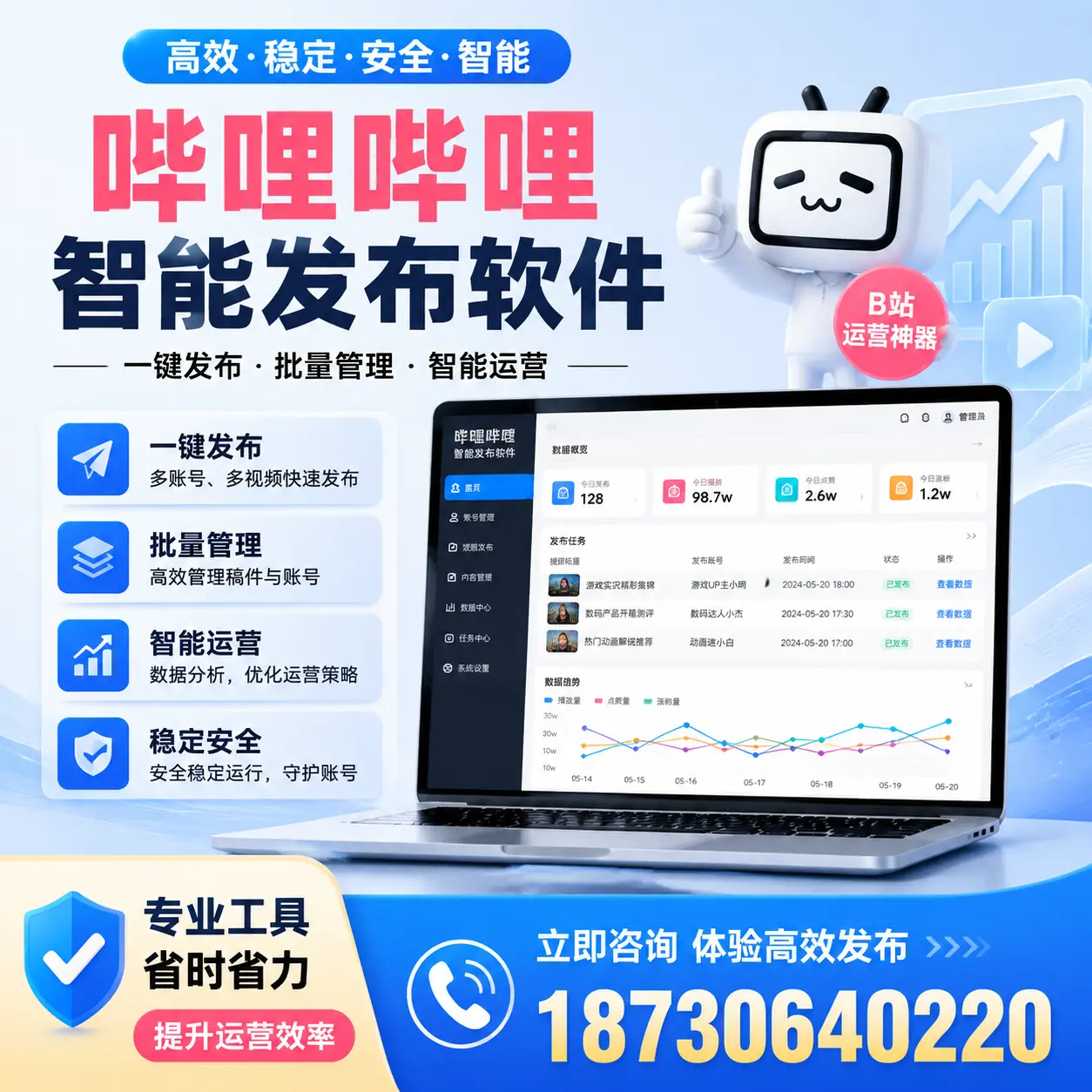 解密哔哩哔哩智能发布软件：功能与优势分析在兰州